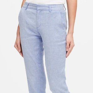 New Lilac linen trousers